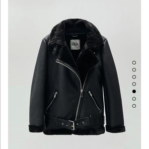 Zara Double-Faced Biker Jacket
